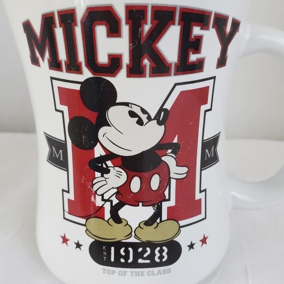 Mickey Mouse 1928 Top of the Class Disney Store Exclusive Retired Coffee Mug Cup - Picture 10 of 12